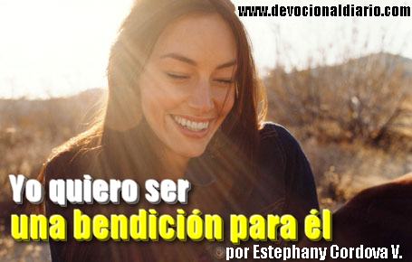 Yo quiero ser una bendición para él – Estephany Cordova V.