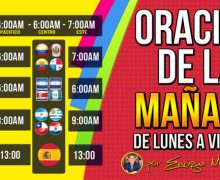 ¡Anuncio! – La Oración de la Mañana